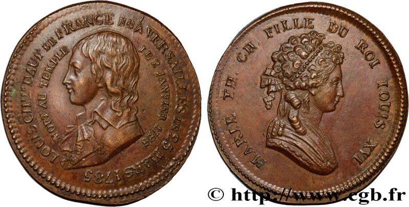 MARIE-ANTOINETTE, QUEEN OF FRANCE
Type : Médaille, Commémoration de la mort du d...