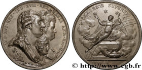 THE CONVENTION
Type : Médaille, Apothéose de la famille royale 
Date : (1795) 
Metal : tin 
Diameter : 47  mm
Engraver : KRÜGER Friedrich Heinrich (17...