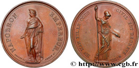 CONSULATE
Type : Médaille, Adoption du Code Civil 
Date : An XII (1803-1804) 
Mint name / Town : 75 - Paris 
Metal : copper 
Diameter : 42  mm
Engrave...