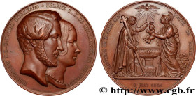 LOUIS-PHILIPPE I
Type : Médaille, Baptême de Louis Philippe d’Orléans 
Date : 1841 
Metal : copper 
Diameter : 51,5  mm
Engraver : BORREL Maurice (180...