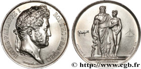 LOUIS-PHILIPPE I
Type : Médaille, Vaccine 
Date : 1843 
Metal : silver 
Diameter : 40,5  mm
Engraver : CAQUÉ Armand Auguste (1795-1881) / ANDRIEU Jean...