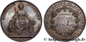 ALGERIA - THIRD REPUBLIC
Type : Médaille, Comice agricole 
Date : 1880 
Mint name / Town : Algérie, Souk-Ahras 
Metal : silver 
Diameter : 56,5  mm
En...