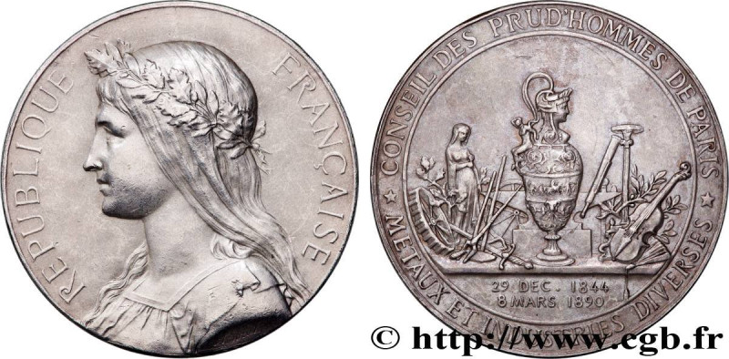 III REPUBLIC
Type : Médaille, Conseil des prud’hommes 
Date : (1890) 
Mint name ...