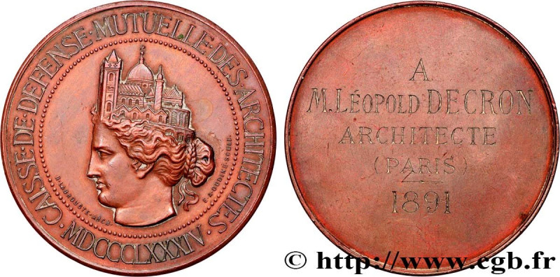 III REPUBLIC
Type : Médaille, Caisse de défense mutuelle des architectes, Sociét...