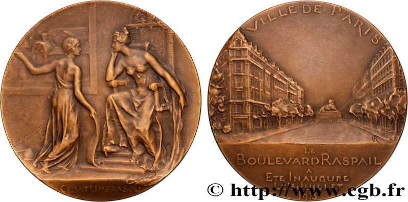 III REPUBLIC
Type : Médaille, Inauguration du boulevard Raspail 
Date : 1913 
Mi...