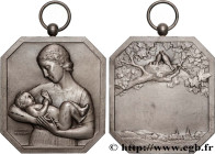 FAMILY, CHILHOOD
Type : Plaquette, Naissance 
Date : (1939) 
Metal : silver plated bronze 
Diameter : 64,5  mm
Engraver : BÉNARD Raoul René Alphonse (...