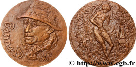 ARTISTS : MUSICIANS, PAINTERS, SCULPTORS
Type : Médaille, Pierre Bonnard 
Date : 1967 
Mint name / Town : Monnaie de Paris 
Metal : bronze 
Diameter :...