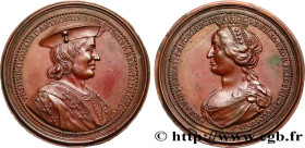 LORRAINE
Type : Médaille, Ferri II de Lorraine et Yolande d’Anjou 
Date : n.d. 
Metal : copper 
Diameter : 47  mm
Engraver : DE SAINT-URBAIN Ferdinand...