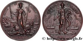 NETHERLANDS - UNITED PROVINCES
Type : Médaille, Paix de Breda 
Date : 1667 
Metal : copper 
Diameter : 69  mm
Engraver : ADOLFZOON Christoffel 
Weight...