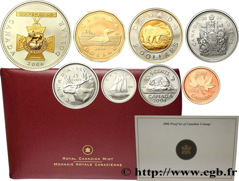 CANADA
Type : PROOF SET 8 monnaies “150e anniversaire de l’institution de la Cro...