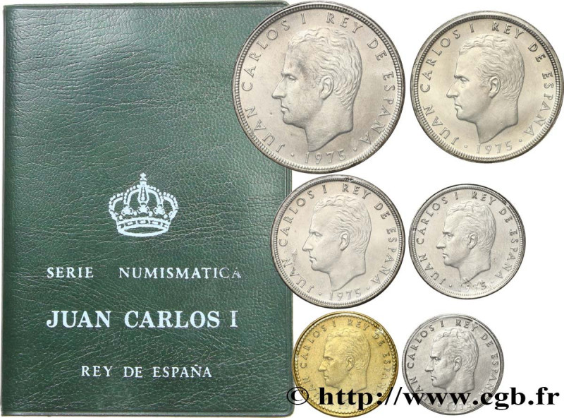 SPAIN
Type : Série FDC  
Date : 1976 
Metal : copper nickel 
Orientation dies : ...