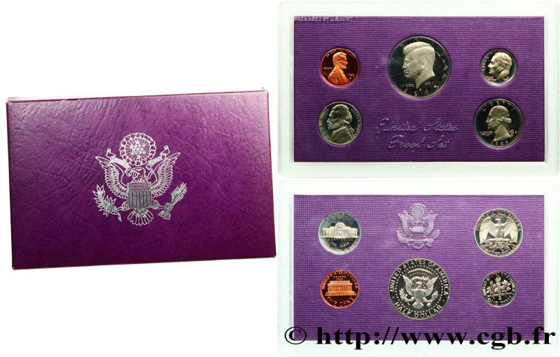 UNITED STATES OF AMERICA
Type : Série PROOF 5 monnaies 
Date : 1985 
Mint name /...