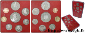 SWITZERLAND
Type : Série Proof 8 Monnaies 
Date : 1996 
Quantity minted : 6100 
Orientation dies : 12  h.
Commentary : Contient 8 monnaies : - 1 Centi...