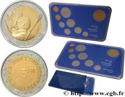 SWITZERLAND
Type : Série Proof 9 Monnaies 
Date : 2001 
Quantity minted : 5184 
Commentary : Contient 9 monnaies : - 1 Centime en bronze - 5 Centimes ...