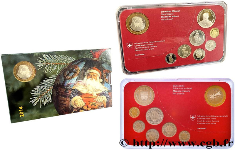 SWITZERLAND
Type : Série FDC “Christmas” 
Date : 2014 
Quantity minted : 2000 
O...