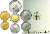 VATICAN AND PAPAL STATES
Type : Série 7 monnaies Jean-Paul II an VI 
Date : 1984 
Mint name / Town : Rome 
Quantity minted : - 
Edge : en relief 
Comm...