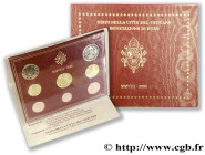 VATICAN
Type : SÉRIE Euro BRILLANT UNIVERSEL  
Date : 2008 
Mint name / Town : Rome 
Quantity minted : 85.000 
Commentary : Cette série Vatican en cof...