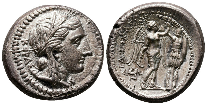 Sicily. Syracuse. Agathokles circa 317-289 BC. Struck circa 310-306/5 BC
Tetrad...