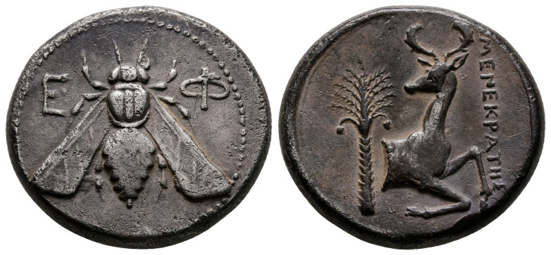 Ionia. Ephesos circa 380-370 BC. MENEKPATHΣ (Menekrates), magistrate
Tetradrach...