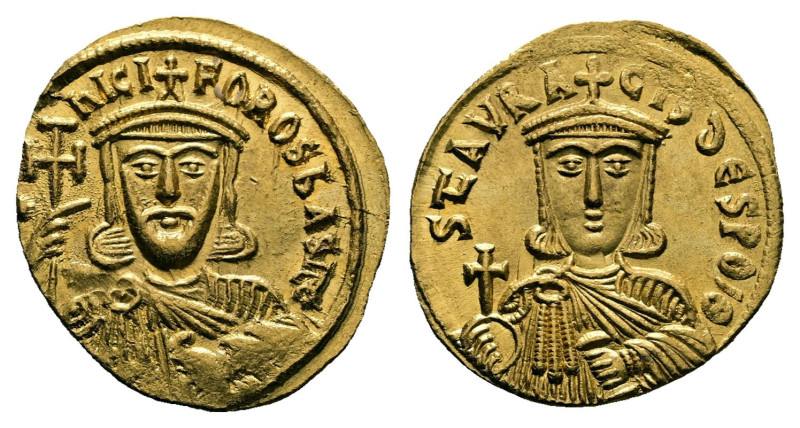 Nicephorus I, with Stauracius circa AD 802-811. Struck AD 803-811. Constantinopl...