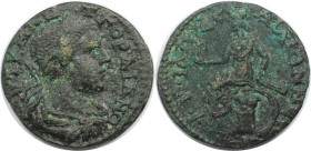 Römische Münzen, MÜNZEN DER RÖMISCHEN KAISERZEIT. Lydia, Philadelphia. Gordianus III. Ae 22, 238-244 n. Chr. (4.38 g. 21.5 mm) Vs.: AVT K M ANT ГOPΔIA...