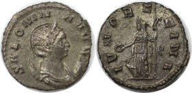 Römische Münzen, MÜNZEN DER RÖMISCHEN KAISERZEIT. Gallienus (253-268 n. Chr) für Salonina. Antoninianus 264 n. Chr. (3.74 g. 20 mm) Vs.: SALONINA AVG,...