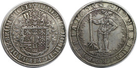 Altdeutsche Münzen und Medaillen, BRAUNSCHWEIG - WOLFENBÜTTEL. Heinrich Julius (1589-1613). Doppelter Reichstaler 1605, Zellerfeld. Silber. 57,48 g. D...