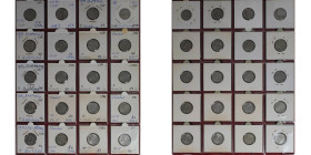 Deutsche Münzen und Medaillen ab 1945, Lots und Samllungen. BUNDESREPUBLIK DEUTSCHLAND. Lot von 20 münzen (1968-1976). 2х50 Pfennig 1968, 2х50 Pfennig...