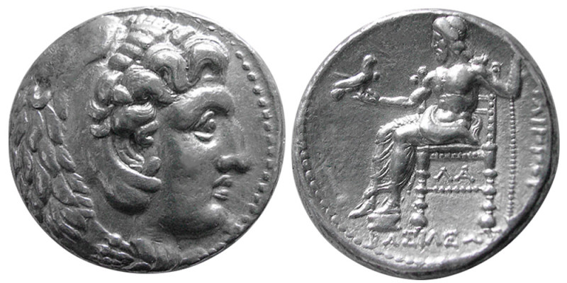 KINGS of MACEDON. Philip III, Arrhidaeus. 323-317 BC. AR Tetradrachm (17.10 gm; ...