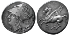 CORINTHIA. Corinth. ca. 345-307 BC. AR Stater.