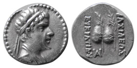 KINGS of BAKTRIA, Eukratides I. circa 171-145 BC. AR Obol
