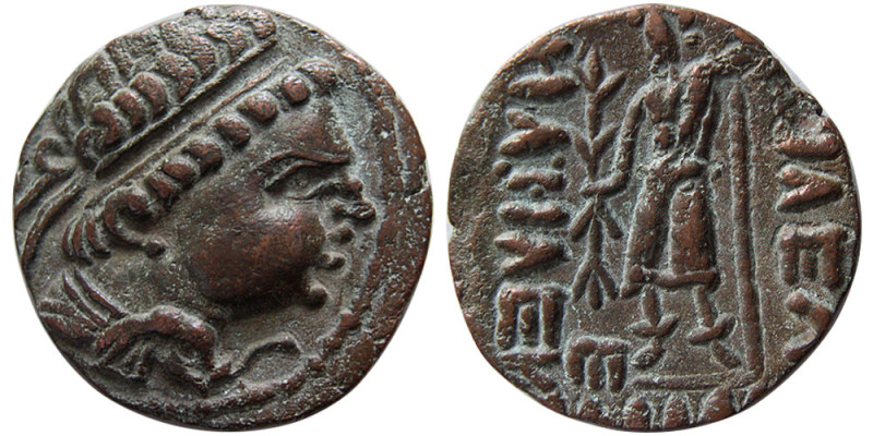 YUEH-CHI in SOGDIANA. Anonymous. 1st century BC. Æ Tetradrachm (13.48 gm; 28 mm)...