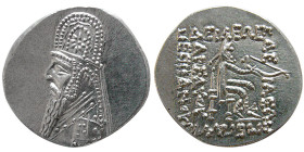 KINGS of PARTHIA. Mithradates II. 121-91 BC. AR Drachm