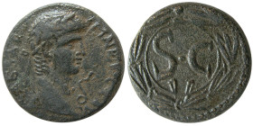 SYRIA: Seleucia in Pieria, Antioch. Nero. 54-68 AD. Æ Semis