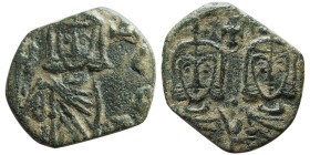 BYZANTINE EMPIRE, Constantine V and Leo IV. Æ Follis