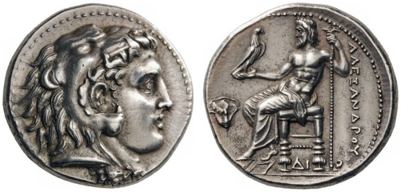  GREEK COINS   Kings of Macedon   Alexander III  ‘the Great’, 336-323 BC. Tetrad...