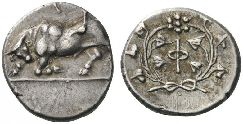  GREEK COINS   Phliasia   Phlious, c. 280-270 BC. Hemidrachm (Sil­ver, 15mm, 2.6...