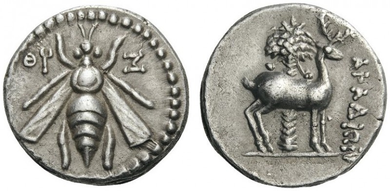  GREEK COINS   Phoenicia   Arados, c. 172/1-111/0 BC. Drachm (Sil­ver, 16mm, 4.1...