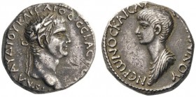  ROMAN AND BYZANTINE COINS   Antioch, Syria. Claudius, 41-54. Tetradrachm (Silver, 29mm, 14.89g 11), with Nero Caesar, 50-54. ΤΙΒ ΚΛΑΥΔΙΟΥ ΚΑΙCΑΡΟC CΕ...