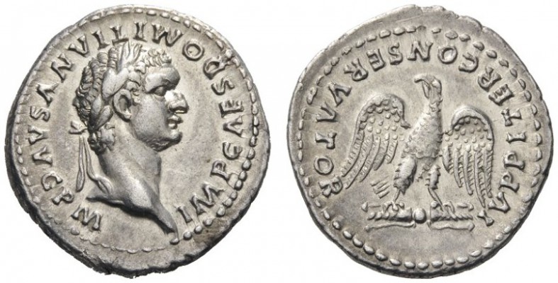  ROMAN AND BYZANTINE COINS   Domitian, 81-96. Denarius (Silver, 20mm, 3.56g 6), ...