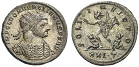  ROMAN AND BYZANTINE COINS   Aurelian, 270-275. Antoninianus (Billon, 22mm, 4.28g 1), Serdica, April - November 274. IMP C L DOM AVRELIANVS P F AVG Ra...