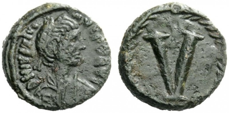 THE OSTROGOTHS 
 Theoderic, 493-526 
 Pseudo-Imperial Coinage. In the name of ...