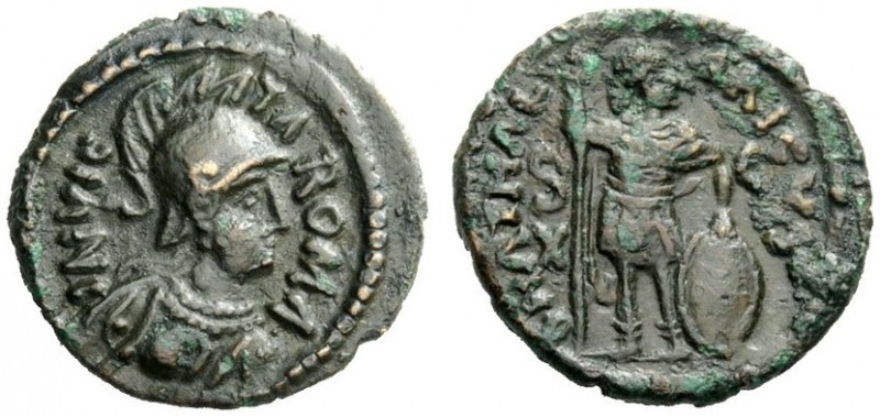 THE OSTROGOTHS 
 Athalaric, 526-534 
 Pseudo-Imperial Coinage. In the name of ...