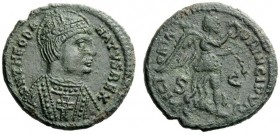 THE OSTROGOTHS 
 Theodahad, 534-536 
 Pseudo-Imperial Coinage. In the name of Justinian I, 527-565. Follis (40 nummi), Roma 534-536, Æ 9.10 g. DN TH...
