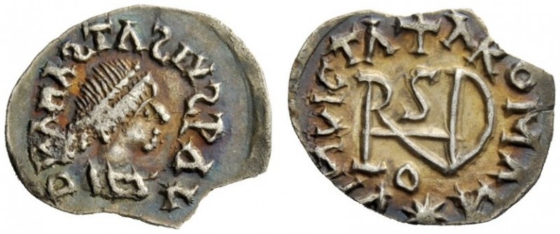 THE GEPIDS 
 Pseudo-Imperial Coinage. In the name of Anastasius, 491-518 . Quar...