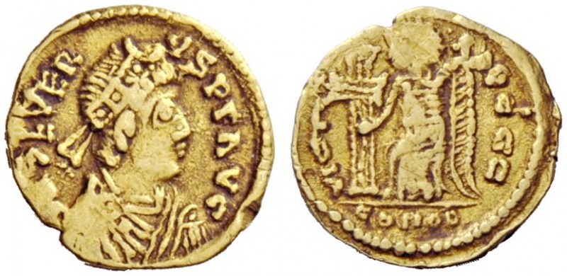 THE VISIGOTHS 
 Pseudo-Imperial Coinage. In the name of Libius Severus (Severus...