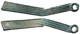 Warring States, State of Yan, 400 - 220 BC, AE Nei Series Knife