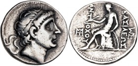 Seleukid Empire, Antiochos II, 162 - 246 BC, Silver Tetradrachm, Seleukeia Mint