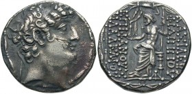 Seleukid Empire, Philip Philadelphos, 95 - 75 BC, Silver Tetradrachm