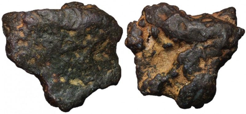 Roman Republic, 8th - 3rd Century BC
Aes Rude Fragment, Quadrans or Three Uncia...